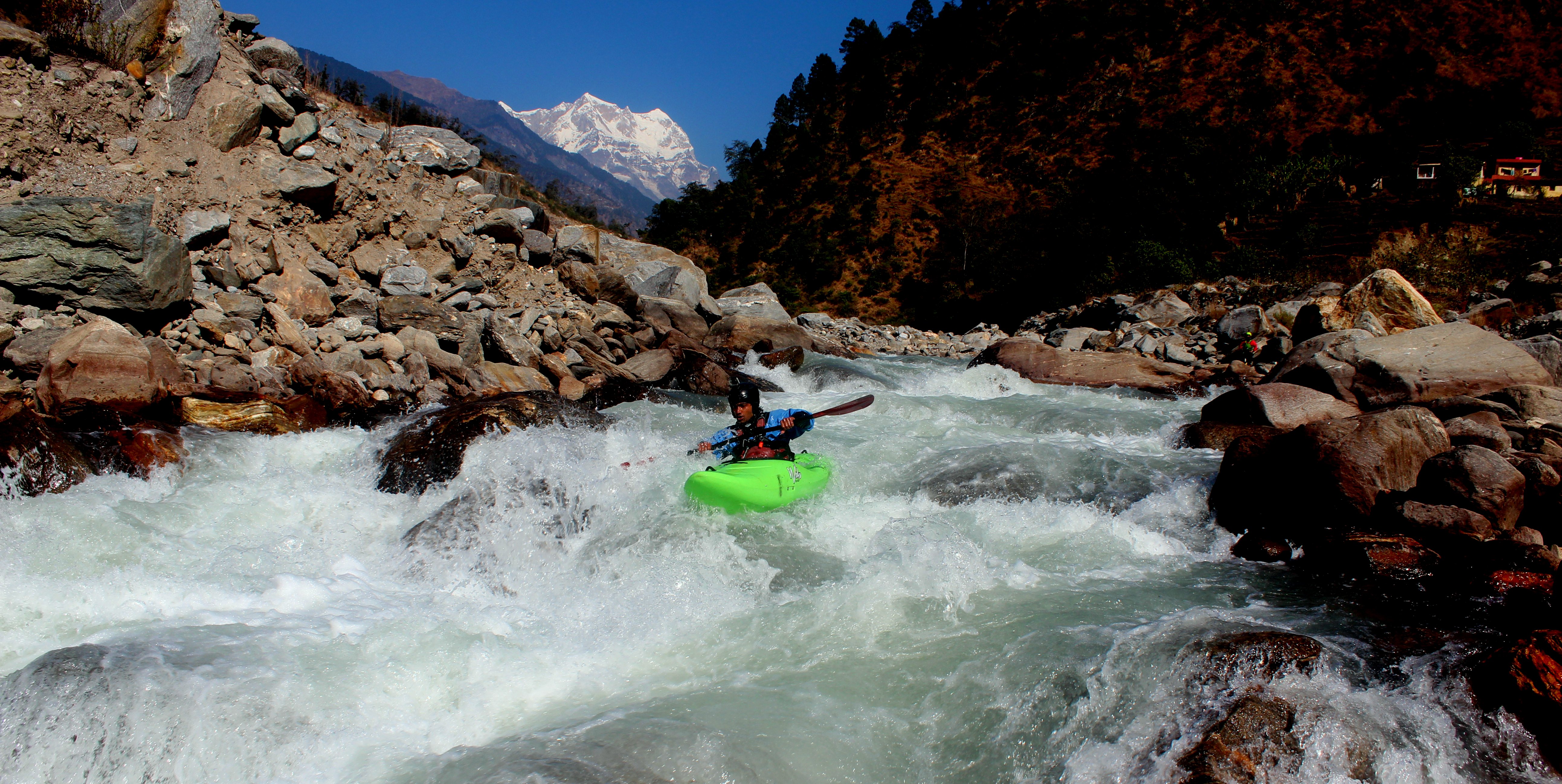Kayaking in the Indian Himalaya